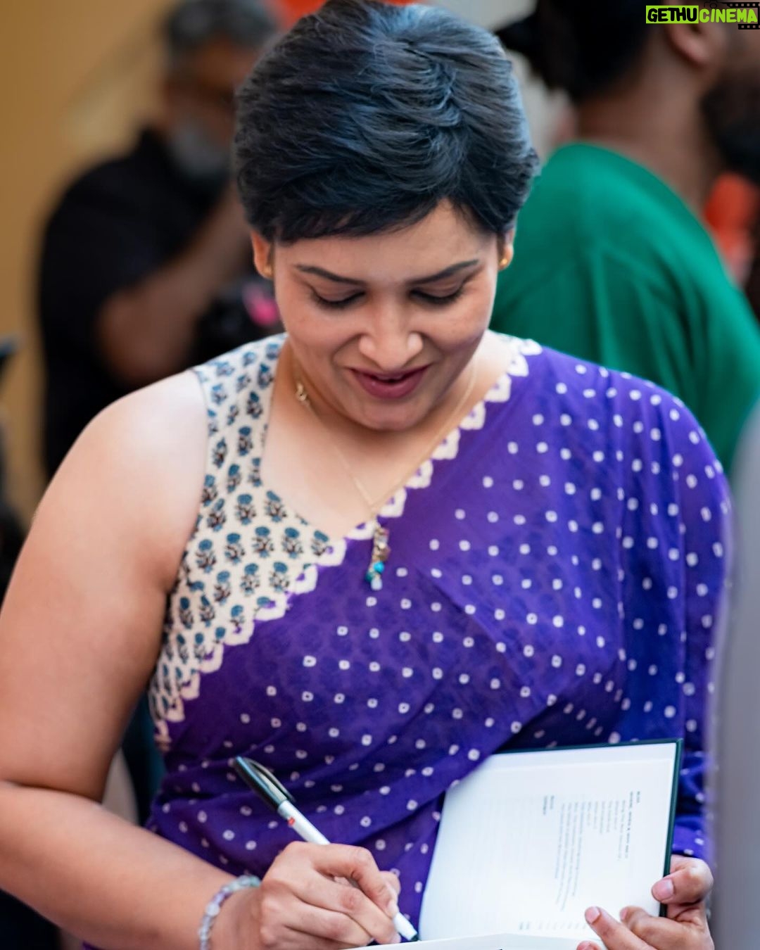 Lena Kumar Instagram - An absolute delight to have been a part of the book launch for @theautobiographyofgod by Lenaa. Meeting this remarkable soul in person was truly a pleasure. The book is a testament to @lenaasmagazine profound artistry and depth. Grateful to have shared in this extraordinary moment. . . . #akhis #akhisphotography #book #booklaunch #theautobiographyofgod #viral #mentalhealth #spirituality #sharjahabookfair #life #consciousness #sibf #photographer #photography Sharjah Expo Center