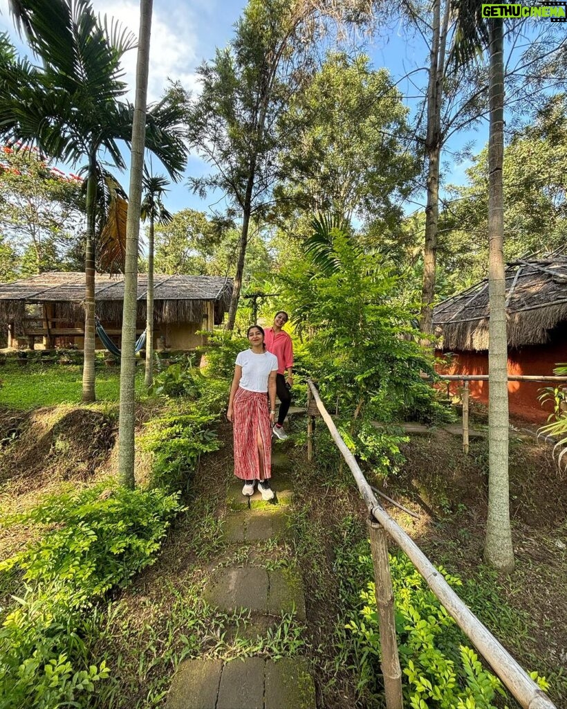 Leona Lishoy Instagram - Our recent stay at this hidden gem @thesoul_marayoor was an enchanting journey into nature’s embrace. The earthy fragrance of the mudhouses, coupled with their cozy interiors, created a magical connection with nature. Thank you @thesoul_marayoor for an authentic, close-to-nature experience that captures the essence of Marayoor’s tranquility. Big thanks to the amazing staff for their genuine efforts and yummy food! Coming back soon :)