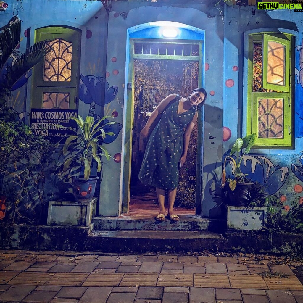 Leona Lishoy Instagram - Bluesy 🦋 . . 📸 @iambobbyeric Fort Kochi