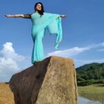 Lipi Mohapatra Instagram - Mind in the clouds. ☁️ 😌 . . #lipi #mind #clouds #lipimohapatra #calm #happysoul #instalook #didino1 #myself #