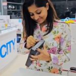 Lipsa Mishra Instagram - 1/2 Marriagge anniversary gift #galaxyzfold5 from @akki88haka Thank you Husband & I love you More ❤️. #couplegoals #happyme #husbandandwife #lipsamishra #lipsamishraactor