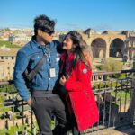 Lipsa Mishra Instagram – ROME HAS NOT SEEN A MODERN BUILDING IN MORE THEN HALF A CENTURY . IT IS A CITY FROZEN IN TIME . #rome #romeitaly #roma #couplegoals #traveldiaries #colloseum Colosseum,Rome,Italy
