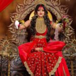 Lipsa Mishra Instagram - Wishing that Maa Durga blesses you & your Family With Happiness , Joy and Good Health. Which Lasts Forever😊🙏
