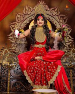 Lipsa Mishra Instagram - Wishing that Maa Durga blesses you & your Family With Happiness , Joy and Good Health. Which Lasts Forever😊🙏