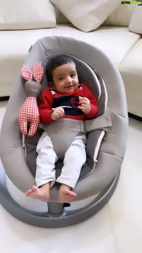 Loveleen Kaur Sasan Instagram - Highly recommended🤩!! The Nuna Leaf Grow is a must have! Sit back and sway away- From newborn. To toddler. To big kid. They keep on growing. One thing that is constant? Their need for comfort and a space to call their own. A gentle nudge from you sways Leaf from side to side. Just like being rocked in your arms. Shop the Nuna leaf on website now- www.nunababy.com