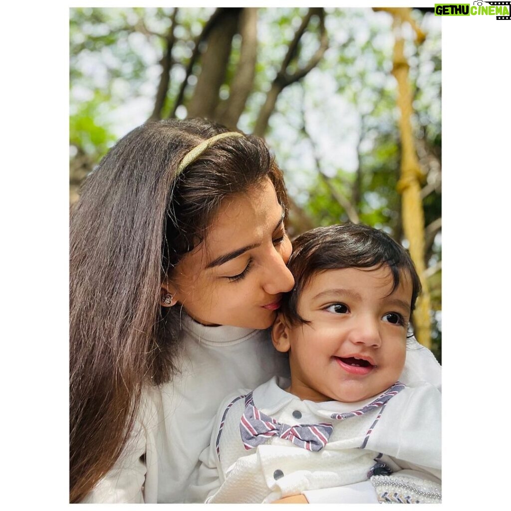 Loveleen Kaur Sasan Instagram - I get to do life with these beautiful humans and the best part is being their momma. #happymothersdaytome♥️🧿♥️