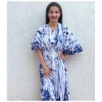 Loveleen Kaur Sasan Instagram - Some Tie and Die loving!💞 Got this super soft cotton tie & die Kaftan and Duppata from @indiebandhej some time back and finally got to wear it. It’s super comfortable and pretty💞💫