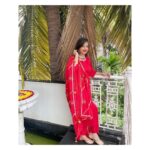 Loveleen Kaur Sasan Instagram - The festivities begin!✨ ✨ ✨ ✨ Outfit: @bunaai ✨ Jutti: @kala.india ✨