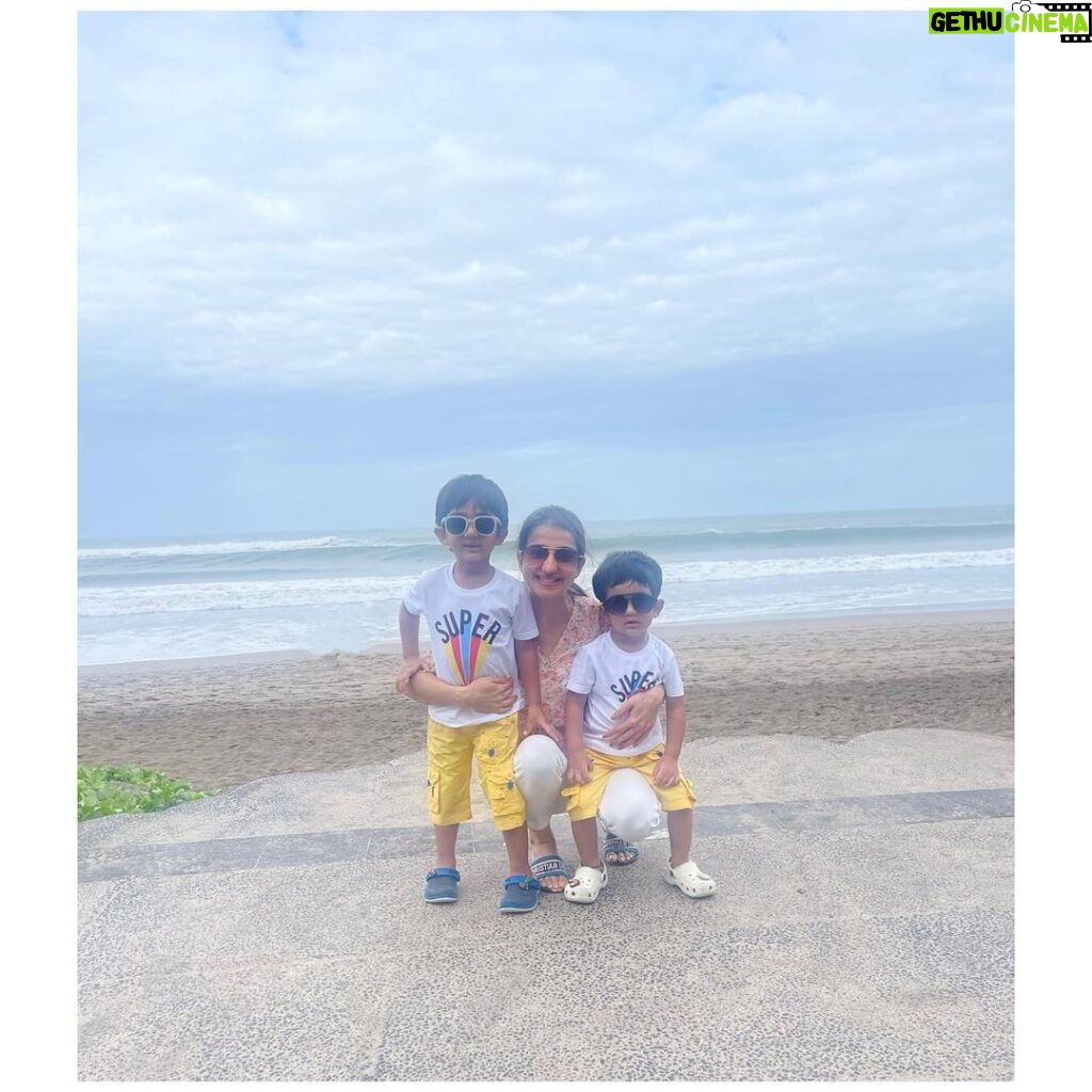 Loveleen Kaur Sasan Instagram - My heart, soul and mind will adore you forever. Thank you for bringing true love into my life. My greatest achievement ~ Royce & Prince 🧿♥️🧿 W Bali - Seminyak