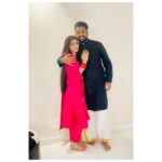 Loveleen Kaur Sasan Instagram - #karvachauthspecial 🤩🌝🌙 Happiest with my babies🥳♥️🧿