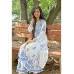 Loveleen Kaur Sasan Instagram - In my Comfort Attire ✨💕 Outfit: @zoam_chikankari ✨💕 Jutti: @tradition_meets_trends ✨💕