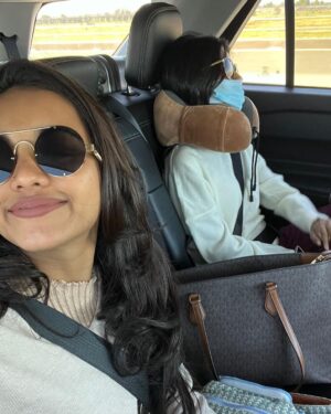 Maanasi G Kannan Instagram - You made the US trip memorable one to me akka!! Thank you for tolerating me for a week!!❤️ I never expected this connect with you 🥺
Will continue to torture you!!🥰😘

#usa🇺🇸 #trip #maanasi #priyankank