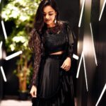 Maanasi G Kannan Instagram - 🤍 PC - @camcrowphotographi fav fav🖤 Wearing - @styl_chennai 🖤 #maanasi #black #outfit #performer