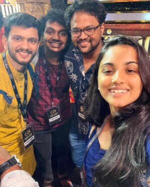 Maanasi G Kannan Instagram - A day to remember!!💚🧿
#grateful for everything!!🥹

#maanasi #singers #performer #ps2 #arr #maniratnam #ponniyinselvan #ponniyinselvan2