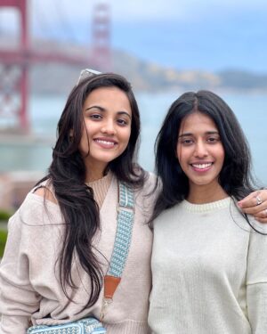 Maanasi G Kannan Instagram - You made the US trip memorable one to me akka!! Thank you for tolerating me for a week!!❤️ I never expected this connect with you 🥺
Will continue to torture you!!🥰😘

#usa🇺🇸 #trip #maanasi #priyankank