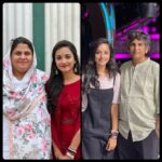 Maanasi G Kannan Instagram - From being a complete introvert, you’ve made me the person I am today mam! The little confident and braveness I have today is all because of you. I’m super happy and grateful that I am a part of this beautiful family!! And am never letting go of this family!! @mediamasons ❤️🫶 Will never stop calling you or rushing to our office when I need any clarity!!🫣 Thank you for everything and I LOVE YOU SO MUCH MAM!! 💚🧿🫶 @ravoofa.h.k @prathimacuppala #mediamasons #supersinger