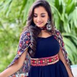 Maanasi G Kannan Instagram - Just loving this dress!💙 Pc : @sridharsena ❤️ Wearing : @vib_ecorner ❤️‍🔥 #maanasi #supersinger #outfit #ammathechadress #instapost