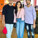 Maanasi G Kannan Instagram - Happy Rakshabandhan my dear boys!!💚🧿 And to all the brothers and sisters out there!!🤗 Okay, gifts please 🌚