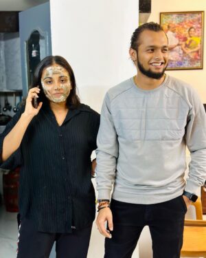 Maanasi G Kannan Instagram - Happy birthday Maanu🤗❤️ Always be happy and Achieve whatever you want in your life❤️ Your are very special to me. Love you always Maanu❤️ My Annoying Thangachi🤗❤️ @maanasi.k 

#sridharsena #maanasi #happybirthday #hbd #love #sisterlove #smile #trending #singer #singers #musician #musicians #musiciansofinstagram #blessed #maadhaamma