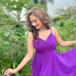 Madalsa Sharma Instagram - Har purple haseen💜 . . . . #quoteoftheday #thoughtoftheday #madalsasharma #kavya #purple #ootd #picoftheday #postoftheday #instadaily #instapic #instagood #instamood #mood #love #actorslife