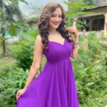 Madalsa Sharma Instagram - Har purple haseen💜 . . . . #quoteoftheday #thoughtoftheday #madalsasharma #kavya #purple #ootd #picoftheday #postoftheday #instadaily #instapic #instagood #instamood #mood #love #actorslife