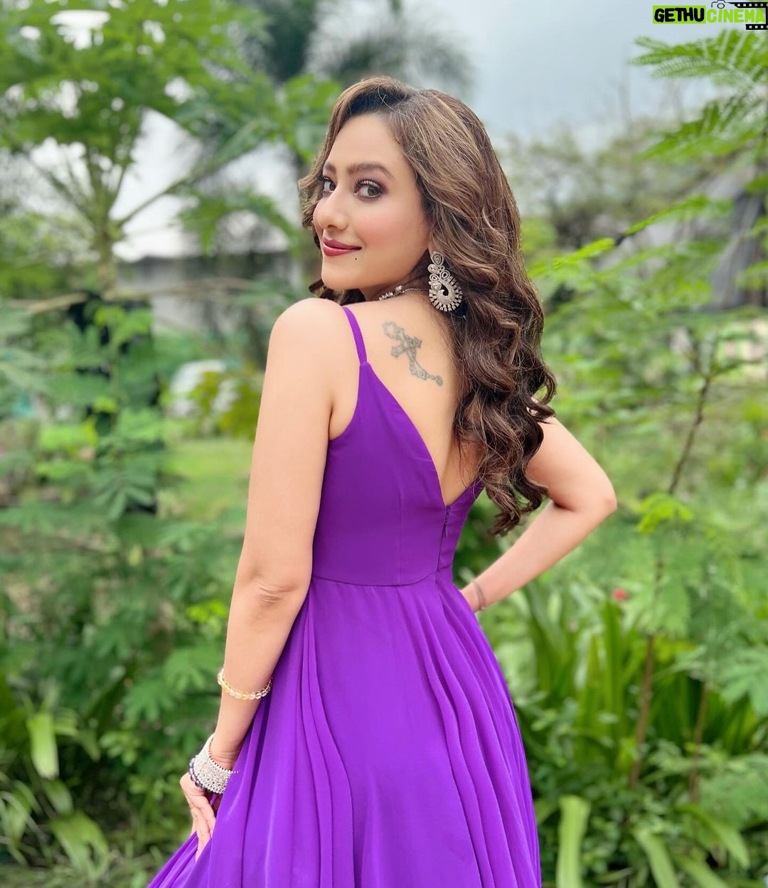 Madalsa Sharma Instagram - Har purple haseen💜 . . . . #quoteoftheday #thoughtoftheday #madalsasharma #kavya #purple #ootd #picoftheday #postoftheday #instadaily #instapic #instagood #instamood #mood #love #actorslife