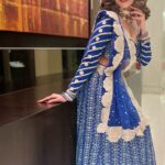 Madalsa Sharma Instagram - GRWM to welcome the divine energy in all our homes✨ Styled By: @nishabedii🫶 Shot By: @didooshruti 💕 MUA: Yours Truly Hair: @tarannumchaudhari . . . . #Day7 #Navratrivibes #NavDinKiKhushi #festive 🧿💙🦋