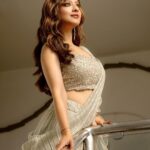 Madalsa Sharma Instagram - Your very own Indian Snow white🤍✨ Managed by @didooshruti 📸 @artographybysagar Styled by - @camy1411 Outfit by - @romaa_agarwal HMU by - @makeupbychanch Assisted by - @makeupbyannuja Location courtesy-@blanco_bandra . . . . #quoteoftheday #thoughtoftheday #madalsasharma #kavya #picoftheday #postoftheday #instadaily #instapic #instagood #instamood #mood #love #actorslife