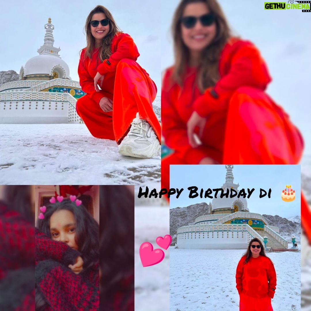 Madhu Sharma Instagram - Wish you happy happy birthday didi god bless you, ❤️🎂 aap jiyo hajaron sal aur aise hi tarkki karo hamesha ❤️💕🎂 Kolkata - The City of Love
