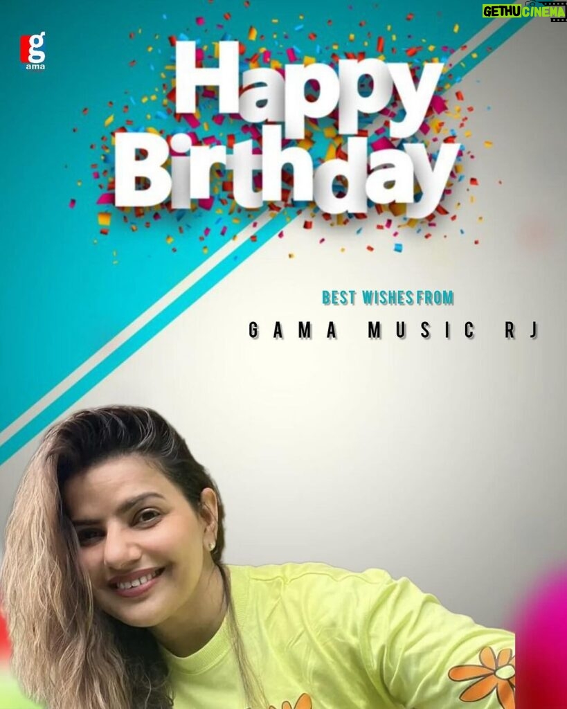 Madhu Sharma Instagram - Wish you very very happy birthday @madhhuis mam . . . #happybirthday #birthdaywishes #birthdaygirl #madhusharma #gamamusicrj #roshanjhaяj
