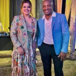 Madhu Sharma Instagram - "An absolute honor to meet two icons whose greatness transcends the boundaries of the game. Their wisdom, achievements and grace leave an indelible mark. Grateful for the opportunity to share a moment with cricketing legends like Brian Lara and Kapil Dev. #Inspiration #CricketIcons 🏏🌟"