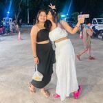 Madhumitha H Instagram - Why it’s always me the one to give kiss??? Cos i am the love giver and my love is huge @madhumitha.h_official . . . #bestie #thailand #girlstrip #girls #love
