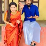 Madhumitha H Instagram - Confidence parree🤣 #suntv #ethirneechal #serial #serialactress #coactors #tamil #tamilcomedy #tamilreels #confidence #comedy #trending