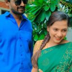 Madhumitha H Instagram - Jan and kari 🤩 Jolly da. #ethirneechalserial #Ethirneechal #suntv #tamilreels #trending #instareels #comedyreels #porukki__pasanga #pullingo