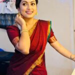 Madhumitha H Instagram - My 500 k family. Thank you all🥹♥️ Loveyou guys😭♾️ #500kfamily #500k #traditional #halfsaree #smile #mallipoo #love
