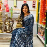 Madhumitha H Instagram - Divine ✨ Saree - @devismulmulcotton #cottonsaree #mulmul #mulmulsaree #smilemore #saree #divine