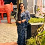 Madhumitha H Instagram - Divine ✨ Saree - @devismulmulcotton #cottonsaree #mulmul #mulmulsaree #smilemore #saree #divine