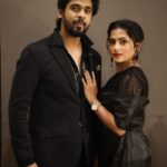 Madhumitha H Instagram - It’s a 11/10 ☑️ @madhumitha.h_official 🖤 Styling : the coolest @oshinanil 💯 Makeover : the bestest @artistrybygayu 💯 #aswathchandrasekar #vjaswath #madhumitha #janani #ethirneechal #suntv #ranjithame #friends Sun Direct Tv Pvt Ltd