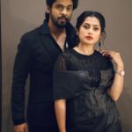 Madhumitha H Instagram - Designed and styled for @madhumitha.h_official & @aswath_official ♥️✨ Show #ranjithame on @suntv Makeup @artistrybygayu 📸 @itsnavas_zone