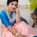 Madhumitha H Instagram - Happily ever drapped ✨🩷 Hairdo - @prabavathi_madhu #smilemore #festivelook #saree #traditonal #pinksaree #sareelove #jewelry #jewellery #whitejewelry #ethnic #ayudhapooja #loveyourself #jawan #tamil #tamilreels #hayyoda #trend #trending #chaleya #srk #nayanthara
