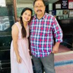 Madhumitha H Instagram - You’re one-of-a-kind and I love you so much. Happy birthday APPA✨🥁🎂 Bangalore, India