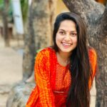 Madhumitha H Instagram - 🧡✨ Heart smiles #sunshine #orange