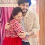 Madhumitha H Instagram - Cause I had to make it up for last year birthday!! 😅😁😁 Happy birthday once again @srini_dinesh_ Party Baki iruku birthday boy✨🥁 Outfit- @mivar_boutique #birthday #friends