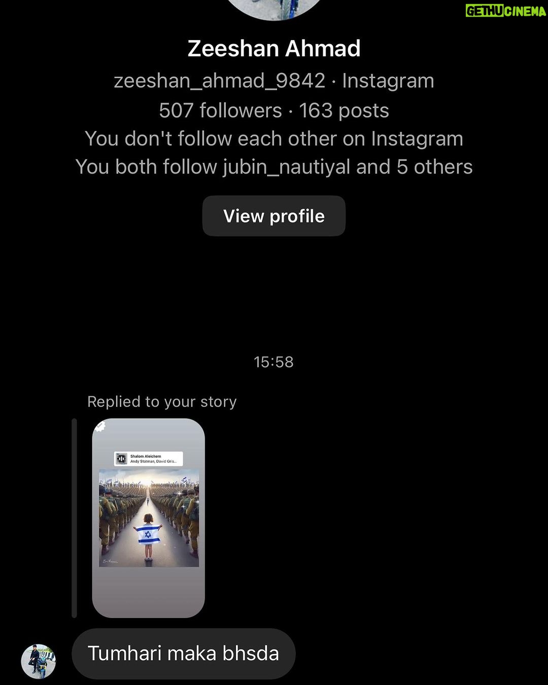 Madhura Naik Instagram - THESE ARE THE WORDS AND THREATS I GET FOR SHOWING MY GRIEF ABOUT LOSING AN INNOCENT LIFE IN MY FAMILY TO A HAMAS TERRORIST! This is the current state of humanity?? This is the human empathy and what godliness looks like in all the holy books? This is the price we pay for being Jews? Is this what they said DOOMS DAY would look like? Because it certainly feels like one. Last 3 days abuses are hurled at me every second in my Dms, my inbox, my mails, text msgs, phone calls! For being an innocent civilian?? For losing a life in my family who was but an innocent angel? Today I speak for every Jew in this world, not because I’m of a jewish ethnicity, BUT because today I’ve experienced what anti semitism feels like! For all the abuser’s out there! Let me be LOUD AND CLEAR- I HAVE BOTH PALESTINIAN and ARAB friends who I love as much as I love any of my other friends. And I don’t care much about religion or race, because my friends HUMANITY IS THE ONLY RELIGION THERE IS!!!! And an eye for an eye MAKES THE WHOLE WORLD BLIND!!! So SHALOM 🙏🙏🙏🇮🇳🇮🇱 And ps: @instagram how many accounts shall I report because they are currently breaching your COMMUNITY GUIDELINES! #lolsocialmediatheysay @narendramodi @mumbaipolice @israelmumbai