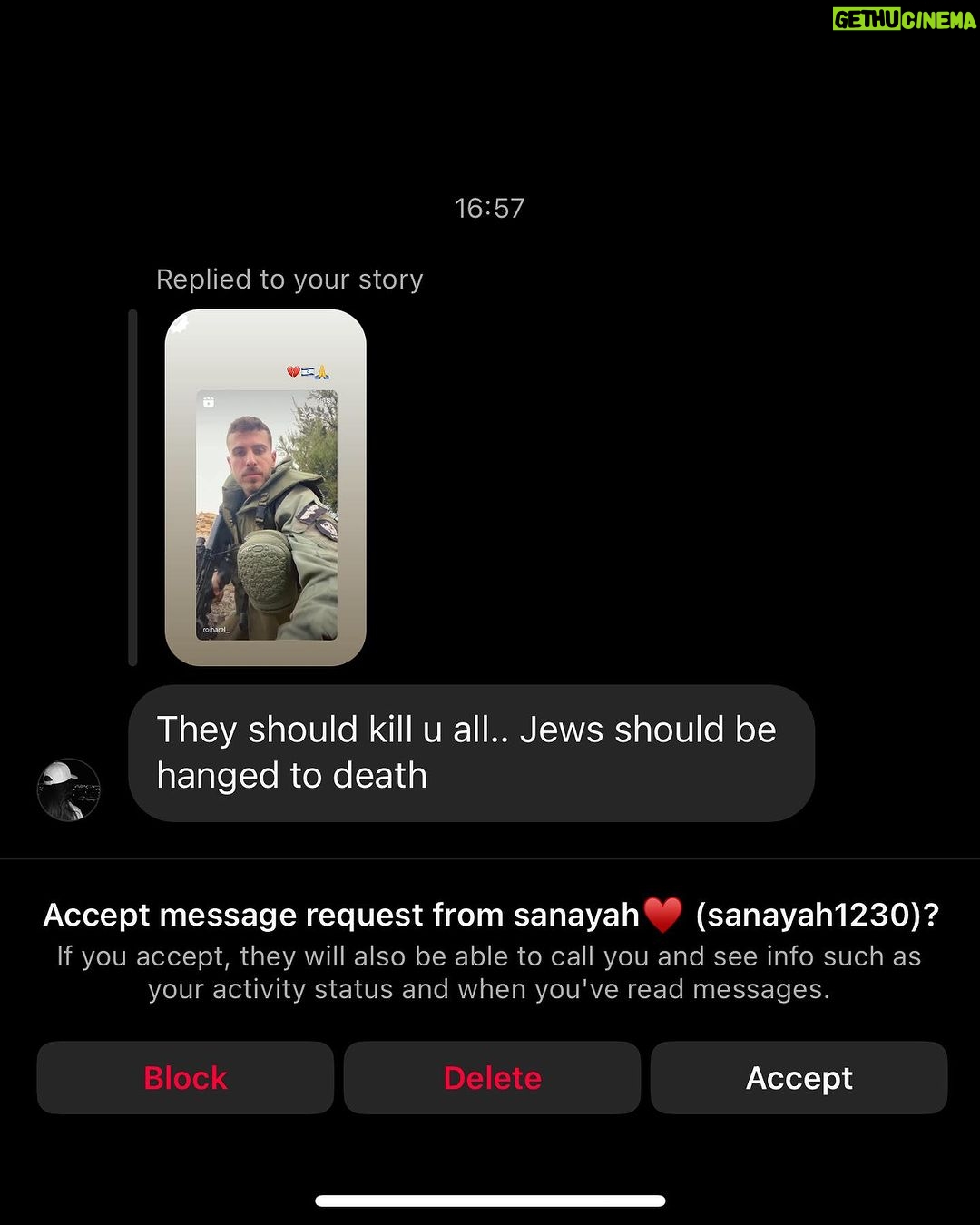 Madhura Naik Instagram - THESE ARE THE WORDS AND THREATS I GET FOR SHOWING MY GRIEF ABOUT LOSING AN INNOCENT LIFE IN MY FAMILY TO A HAMAS TERRORIST! This is the current state of humanity?? This is the human empathy and what godliness looks like in all the holy books? This is the price we pay for being Jews? Is this what they said DOOMS DAY would look like? Because it certainly feels like one. Last 3 days abuses are hurled at me every second in my Dms, my inbox, my mails, text msgs, phone calls! For being an innocent civilian?? For losing a life in my family who was but an innocent angel? Today I speak for every Jew in this world, not because I’m of a jewish ethnicity, BUT because today I’ve experienced what anti semitism feels like! For all the abuser’s out there! Let me be LOUD AND CLEAR- I HAVE BOTH PALESTINIAN and ARAB friends who I love as much as I love any of my other friends. And I don’t care much about religion or race, because my friends HUMANITY IS THE ONLY RELIGION THERE IS!!!! And an eye for an eye MAKES THE WHOLE WORLD BLIND!!! So SHALOM 🙏🙏🙏🇮🇳🇮🇱 And ps: @instagram how many accounts shall I report because they are currently breaching your COMMUNITY GUIDELINES! #lolsocialmediatheysay @narendramodi @mumbaipolice @israelmumbai
