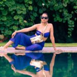 Madhura Naik Instagram – Channeling Tranquility in Blue Resort Bliss by @curves.kurumba