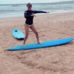Madhura Naik Instagram - Talk more, surf more 😂😁 #oceangirl Ps: I just noticed the dog going about his business 😅 For surfing lessons at @22weligambay @suddas.surfschool Weligama Beach