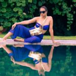 Madhura Naik Instagram - Channeling Tranquility in Blue Resort Bliss by @curves.kurumba