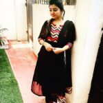 Mahalakshmi Shankar Instagram - Never ever give up… Beautiful georgette with colourful cotton lace design salwar from @close2_heart_collections