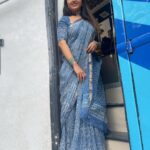 Mahalakshmi Shankar Instagram - Very soft attractive Kota cotton saree from @w0mens_wardr0be Blouse designed and stitched by @lakshmi_lv14